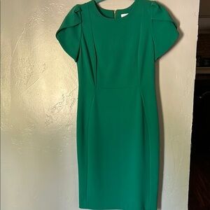 Calvin Klein Elegant Green Dress